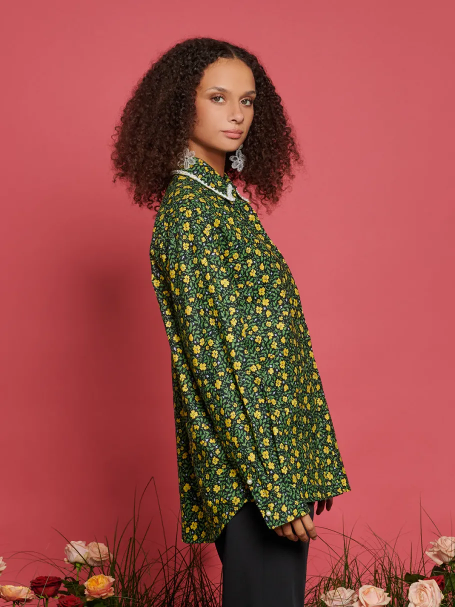 Sister Jane Canter Floral Embellished Shirt | Women Tops