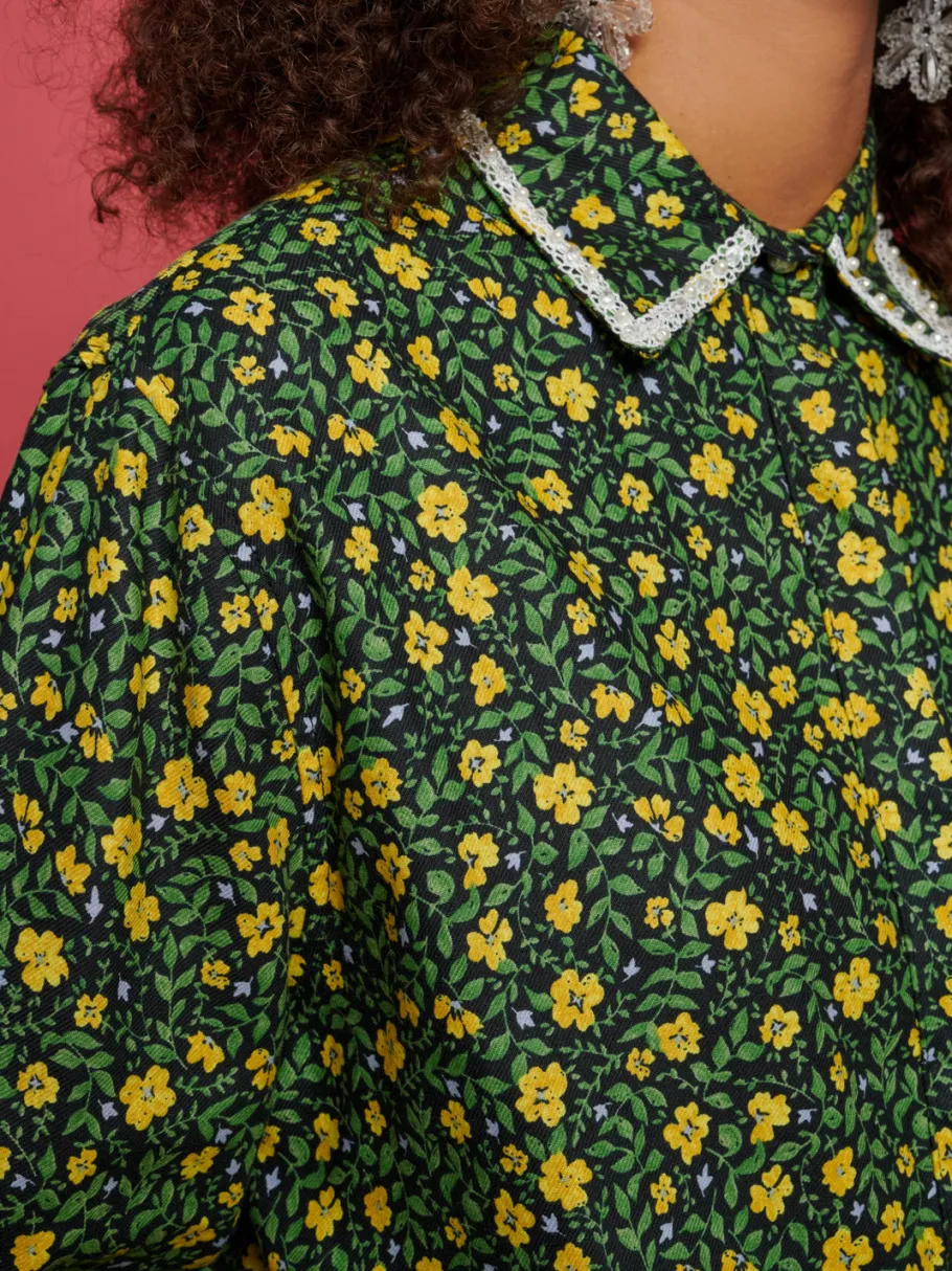 Sister Jane Canter Floral Embellished Shirt | Women Tops