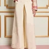 Sister Jane DREAM Creme Pearl Maxi Trousers | Women Bottoms | Dream