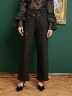 Sister Jane DREAM Renoir Embellished Trousers | Women Bottoms | Dream
