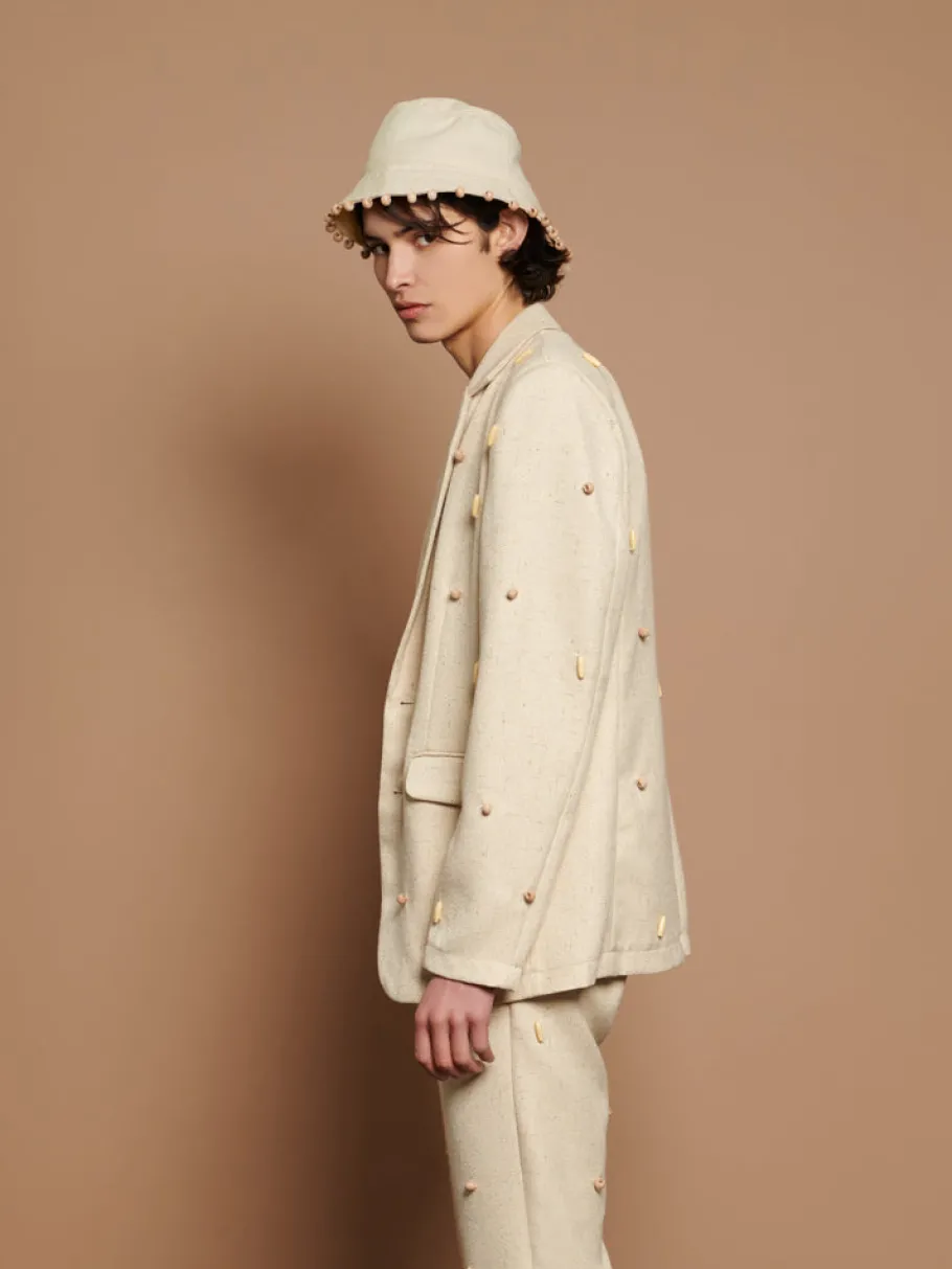 Sister Jane Dylan Bead Single Breasted Blazer | Women Jackets | Jackets