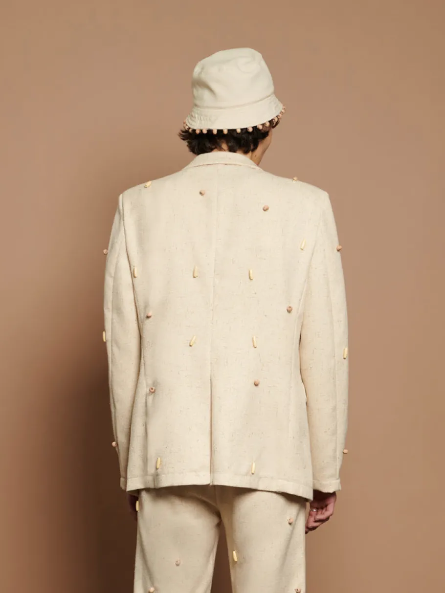 Sister Jane Dylan Bead Single Breasted Blazer | Women Jackets | Jackets