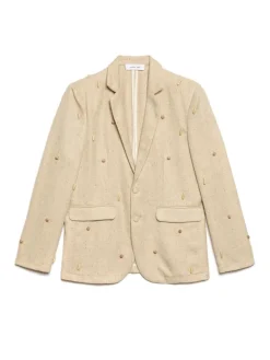 Sister Jane Dylan Bead Single Breasted Blazer | Women Jackets | Jackets