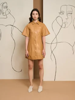 Sister Jane Ghospell Alexa PU Mini Dress | Women Dresses | Ghospell