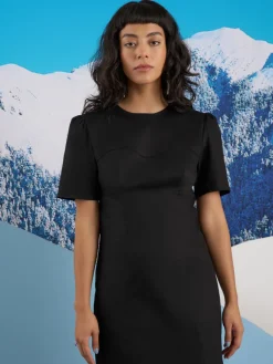 Sister Jane Ghospell  Anya Seamed Midi Dress | Women Dresses | Ghospell