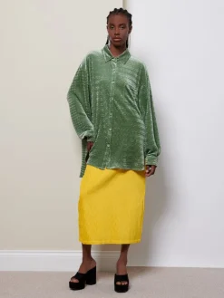 Sister Jane Ghospell Arden Velvet Shirt | Women Tops | Ghospell