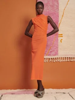 Sister Jane Ghospell Devin Ruched Midi Dress | Ghospell | Dresses