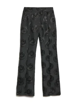 Sister Jane Ghospell Domino Jacquard Trousers | Women Bottoms | Ghospell