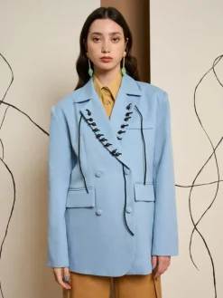 Sister Jane Ghospell Frankie Bead Trim Blazer | Ghospell