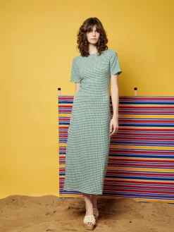 Sister Jane Ghospell  Leila Check Midi Dress | Women Dresses | Ghospell