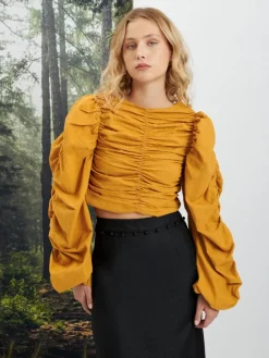 Sister Jane Ghospell Lex Ruched Top | Women Tops | Ghospell