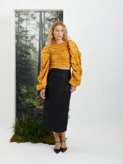 Sister Jane Ghospell Lex Ruched Top | Women Tops | Ghospell