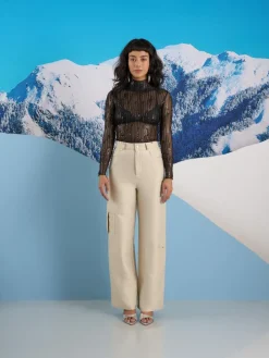 Sister Jane Ghospell  Suki Weave Cargo Trousers | Women Bottoms | Ghospell