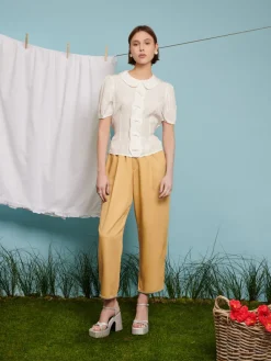 Sister Jane Laurie Trim Detail Trousers | Women Bottoms | Trousers