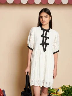 Sister Jane Vanilla Lace Mini Dress | Women Dresses